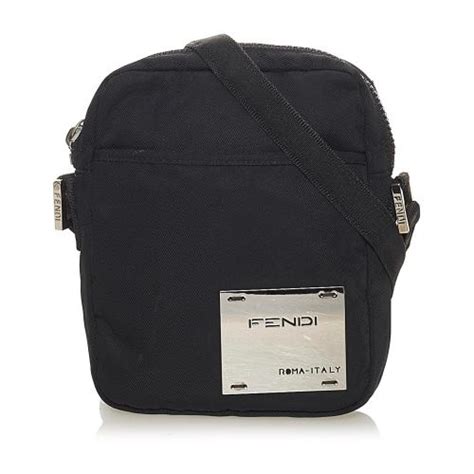 Fendi nylon crossbody bag